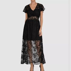 The Kooples Black Lace Dress